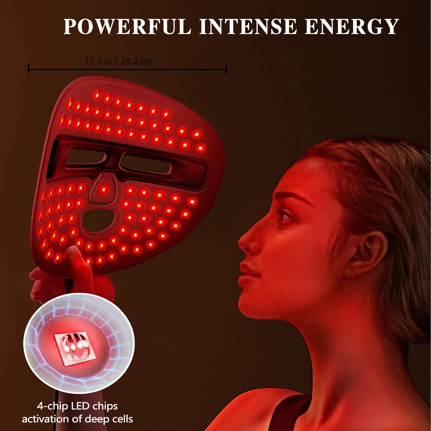 LED Light Therapy Face Mask