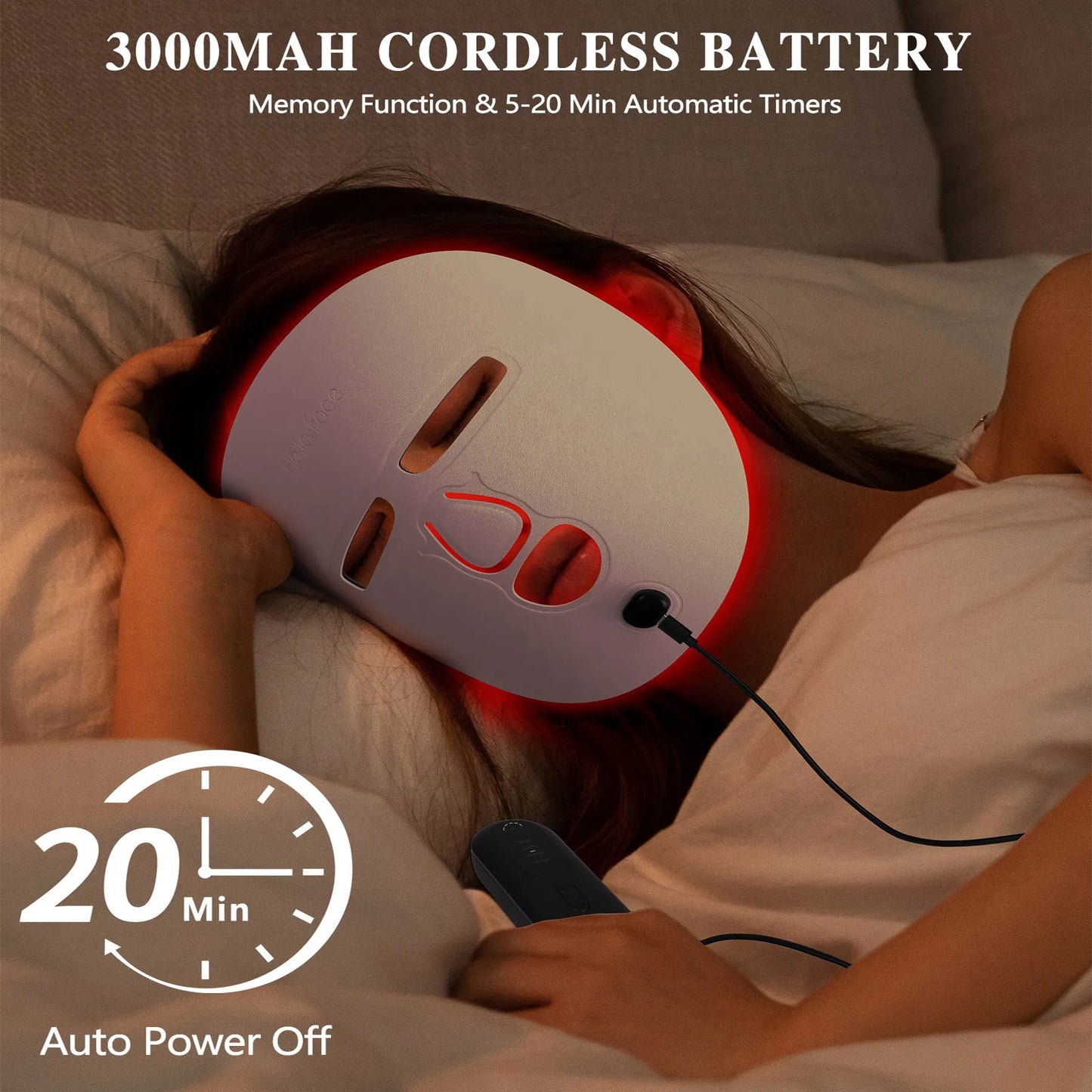 LED Light Therapy Face Mask