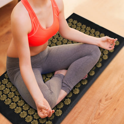 Acupressure Massage Mat With Needles Set