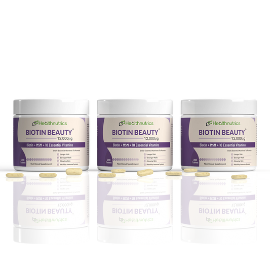 BIOTIN BEAUTY - BUY 2, GET 3RD AT HALF PRICE