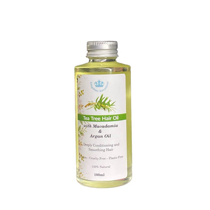 Hair Oil - Tea Tree with Macadamia and Argan Oil - 100 ml