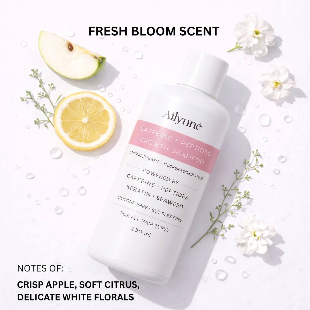 Ailynné Caffeine + Peptides Hair Growth Shampoo