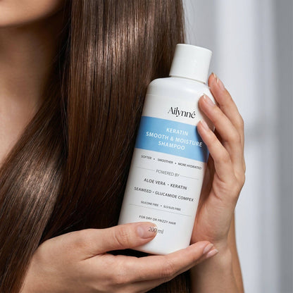 Ailynné Smooth & Moisture Shampoo For Dry & Frizzy Hair